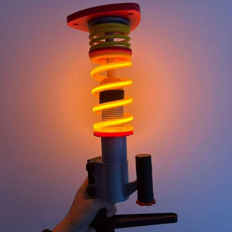 Car Shock Absorber Style Table Lamp with Switch