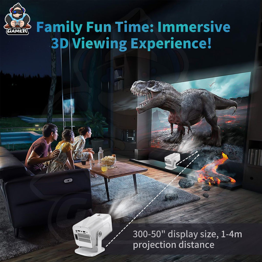 HCS350MAX Android Projector Gaming Console